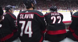 The Devils signing Brett Pesce, Brenden Dillon. A Jaccob Slavin extension announcement today. The Maple Leafs looking at Oliver Ekman-Larsson.