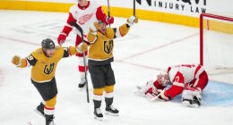 The Detroit Red Wings have four goalies under contract. Jonathan Marchessault didn't like the Vegas Golden Knights non-traditional offer.