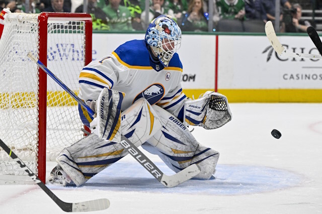 The Buffalo Sabres re-sign Ukko-Pekka Luukkonen to a five-year deal. Spencer Stastney gets a two year deal through arbitration.