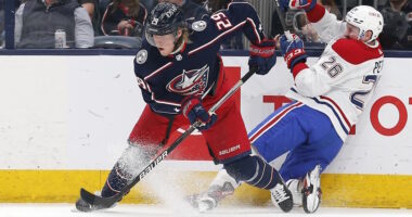 The Columbus Blue Jackets have trade Patrik Laine and a 2026 second-round pick to the Montreal Canadiens for Jordan Harris.