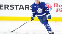 The Toronto Maple Leafs need to figure out the Nick Robertson situation before they determine how they'll start on the season with their left wingers.