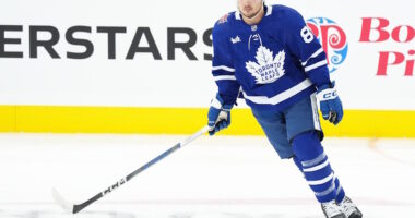 The Toronto Maple Leafs need to figure out the Nick Robertson situation before they determine how they'll start on the season with their left wingers.