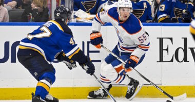 Why didn't the Edmonton Oilers match the offer sheet for Philip Broberg and Dylan Holloway and what challenges they have going forward.