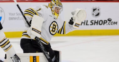 Boston Bruins goaltender Jeremy Swayman remains an unsigned RFA. What could his next deal look like and should Bruins fans be concerned.