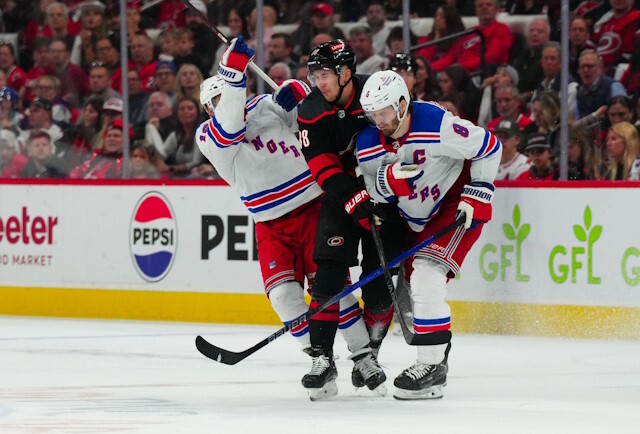 The rumors throughout the NHL offseason continue to focus on Jacob Trouba and the Rangers and if he will be traded from New York.