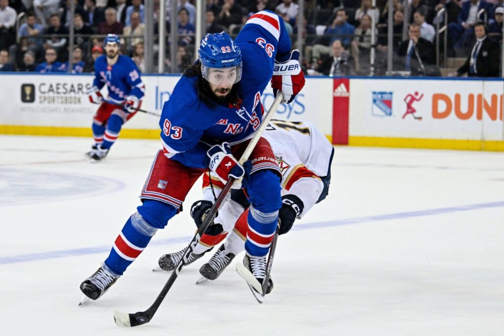 NHL: Stanley Cup Playoffs-Florida Panthers at New York Rangers