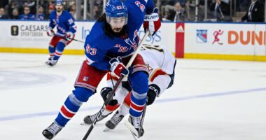 NHL: Stanley Cup Playoffs-Florida Panthers at New York Rangers