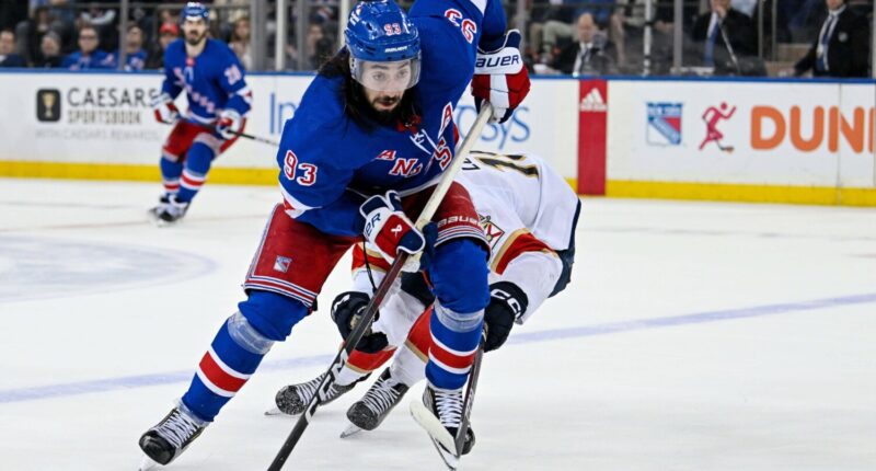 NHL: Stanley Cup Playoffs-Florida Panthers at New York Rangers