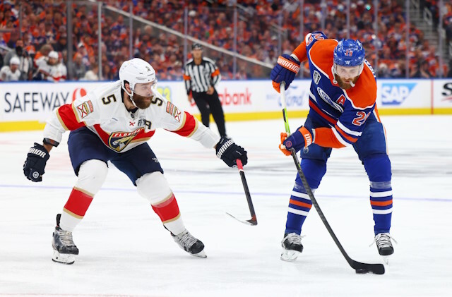 Oilers, Leon Draisaitl talks are underway. Has Aaron Ekblad priced himself out of Florida? Will Jonatan Berggren get a shot with the Red Wings.