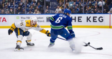 Brock Boeser thinks he has something to prove coming off his blood clot and he'll let contract negotiations play out.