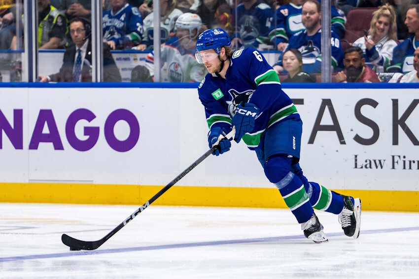 Brock Boeser is entering the final year of his contract, and it sounds like the Vancouver Canucks are going to let things play out.