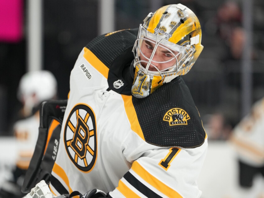 So is eight time eight million going to be the cap for the Boston Bruins? Would Jeremy Swayman consider a trade if they won't go higher?