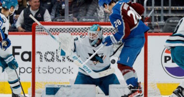 Alexandar Georgiev is struggling in Colorado. Could the Avalanche could make a play for one of the San Jose Sharks goalies.