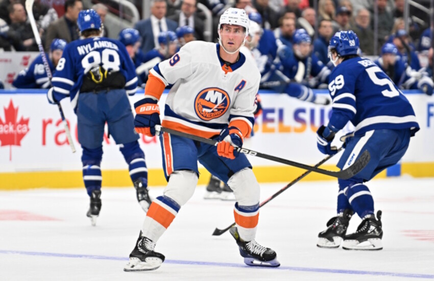 The Toronto Maple Leafs will need to move some salary out. Brock Nelson is okay with talking extension in-season but will the NY Islanders?