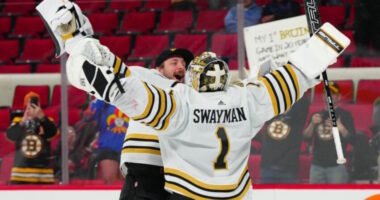 The contract dispute is over as the Boston Bruins have announced they have signed Jeremy Swayman to an eight-year extension