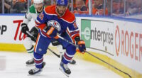 On why the Edmonton Oilers have not added a defenseman, and if they could be looking to add forward depth as well.