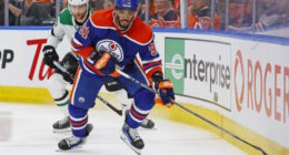 On why the Edmonton Oilers have not added a defenseman, and if they could be looking to add forward depth as well.