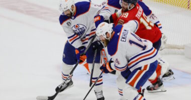 While it is only one game, there is some concern for the Edmonton Oilers as their defense will need to be better moving forward.