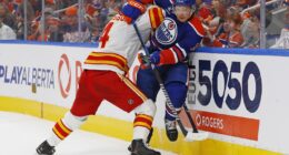 NHL: Calgary Flames at Edmonton Oilers