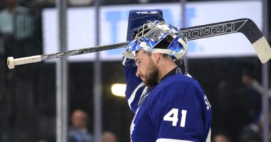 The Toronto Maple Leafs do not have a starting goalie controversy the number one guy is the Jackson, New Jersey native Anthony Stolarz.