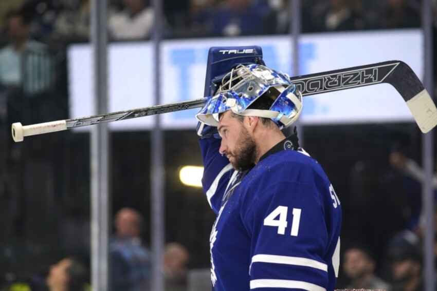 The Toronto Maple Leafs do not have a starting goalie controversy the number one guy is the Jackson, New Jersey native Anthony Stolarz.