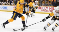 The Nashville Predators traded forward Philip Tomasino to the Pittsburgh Penguins for a 2027 fourth-round pick