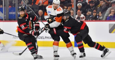 The Ottawa Senators and Philadelphia Flyers have been talking trade as a group of Flyers forwards could use a change of scenery.