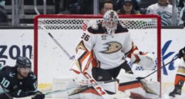 The Blue Jackets claim Dante Fabbro off waivers. John Gibson makes his season debut for the Ducks. Valeri Nichushkin expected to play Friday.