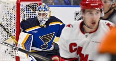 Will Jordan Binnington eventually be interested in playing elsewhere? The Chicago Blackhawks could look to spend on a winger in free agency.