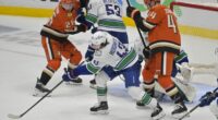 NHL: Vancouver Canucks at Anaheim Ducks