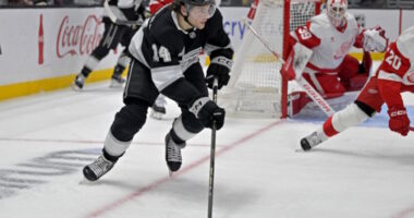 Will the Los Angeles Kings be looking to sign pending RFA Alex Laferriere to a contract extension after his hot start to the season?