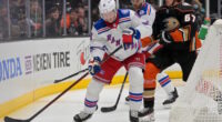 The New York Rangers have traded defenseman Jacob Trouba to the Anaheim Ducks for defenseman Urho Vaakanainen and a 4th round pick.