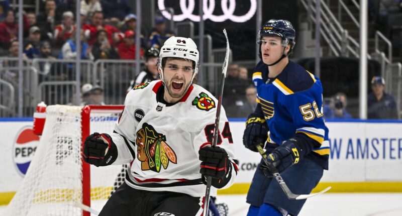 NHL: Chicago Blackhawks at St. Louis Blues